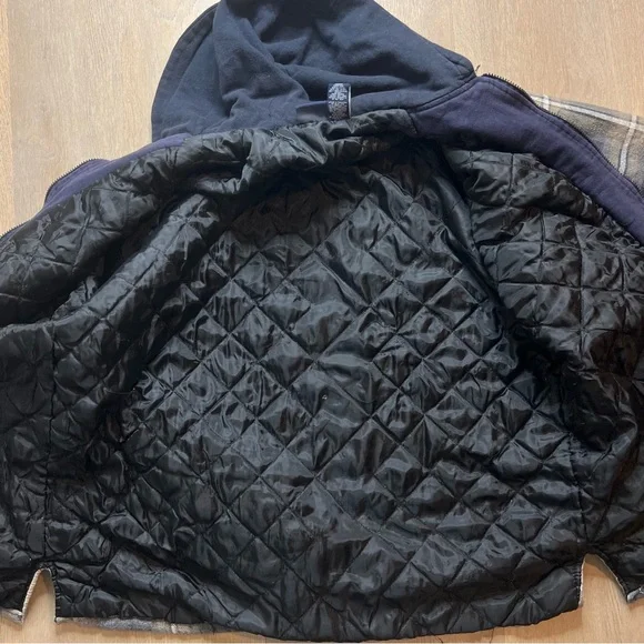 90s Skater Bugle Boy Flannel coat - Picture 8 of 12